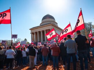 el partido popular se manifiesta en madrid exigiendo elecciones anticipadas 1764527154