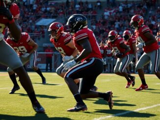 georgia aplasta a texas 35 10 con una actuacion estelar de stockton 1763289862