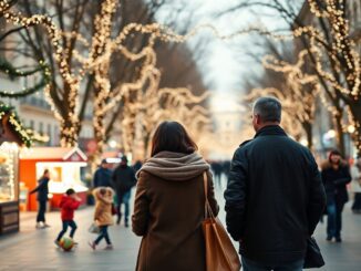 diferencias sociales visibles durante la navidad en la ciudad 1766645605