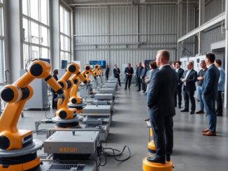 estun robotics se expande en europa inauguracion en dfactory barcelona 1768237551