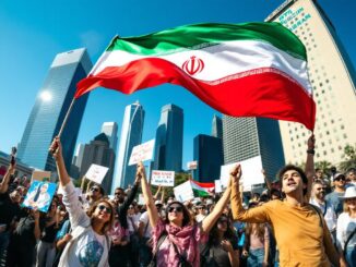 iranies en los angeles marcha en contra del regimen de iran 1768777563