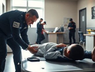 un valiente policia nacional rescata a un detenido en pontevedra 1767645694