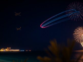 festa al cel en salou mas vuelos nocturnos y una ambicion de convertirse en capital del aire 1771511523