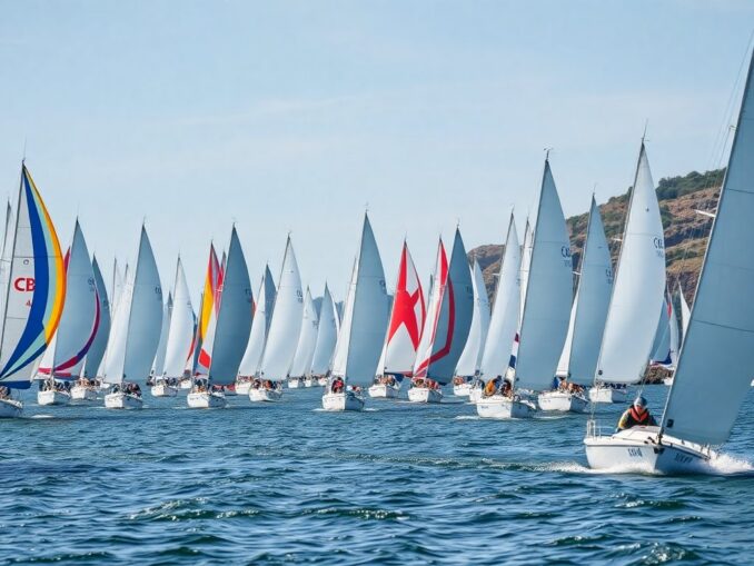 inicio competitivo de la 12a regata interclubes ria de pontevedra en portonovo con podios destacados 1771756216