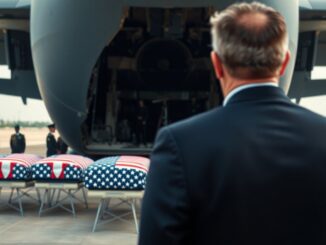 trump rinde homenaje a soldados muertos mientras ee uu intensifica ataques en iran 1772921343