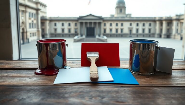 Cambio de Pantone en la Generalitat: del rojo al azul