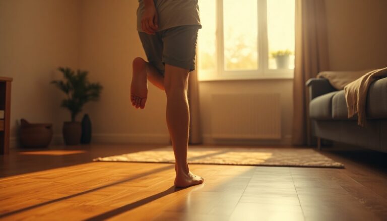 Comprueba la estabilidad de tus pies con una prueba de 10 segundos