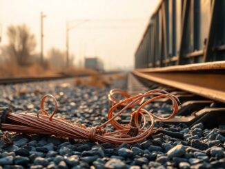 Corte de trenes entre Vinaixa y La Plana de Picamoixons tras incendio por robo de cobre