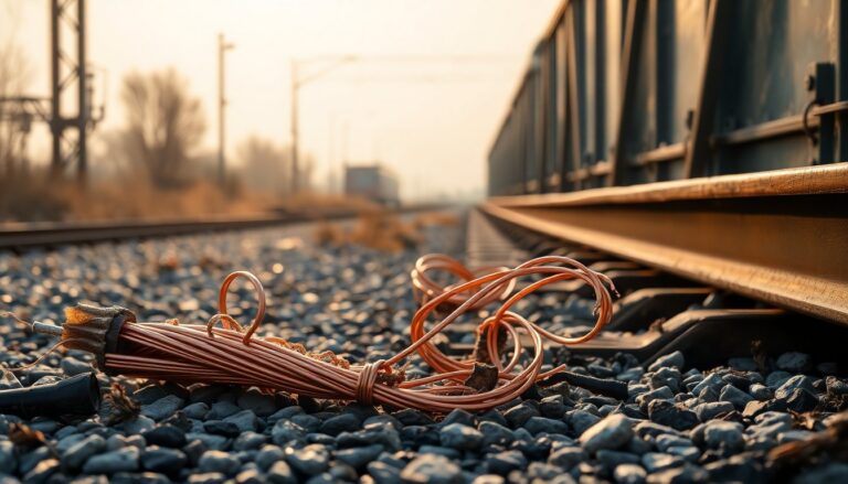 Corte de trenes entre Vinaixa y La Plana de Picamoixons tras incendio por robo de cobre