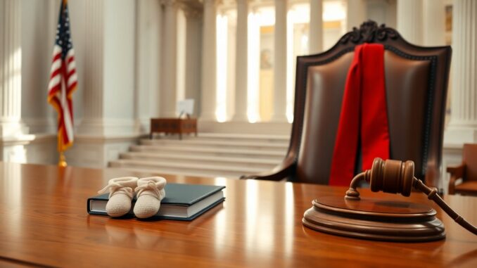 Debate en la Corte Suprema sobre ciudadanía por nacimiento con Trump presente