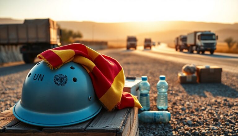 Detención temporal de un casco azul español en Líbano provoca protesta oficial de España