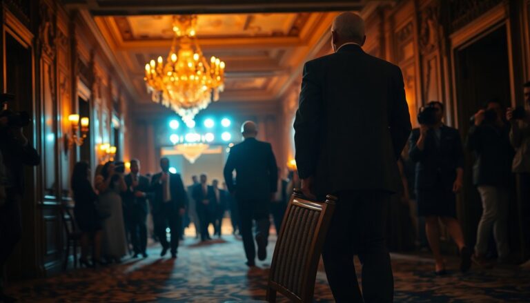 Evacuación de Trump en la cena de corresponsales tras disparos en el Hilton