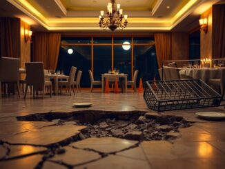 Hundimiento en Santa Ponça afecta al hotel Zafiro Rey Don Jaime y deja heridos leves