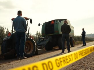 Muerte en finca de Porcuna: septuagenario atrapado por maquinaria agrícola