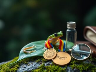 Nueva especie de rana de cristal en la Cordillera del Cóndor dedicada a Neisi Dajomes