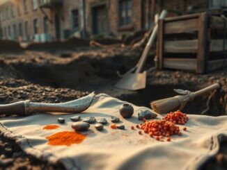 Revelaciones sobre la tumba de un chamán mesolítico en Halle