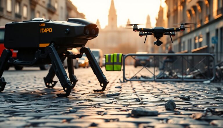 Robots y ia para rescates: Madrid en el frente tecnológico