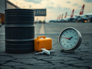 Seis semanas de queroseno en Europa: riesgo de cancelaciones y alzas de precios