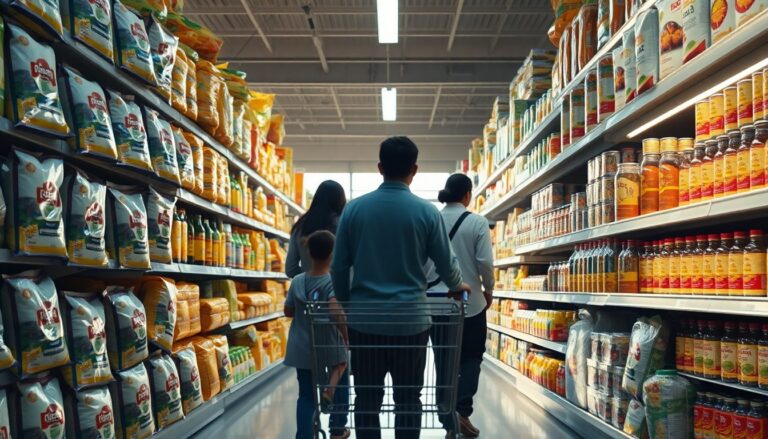 Supermercados fijan precio de 300 productos básicos para contener la inflación
