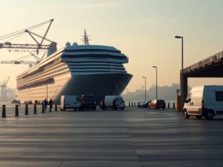 Ambition escala en A Coruña con pasajeros afectados por gastroenteritis