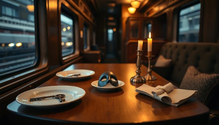 Gastroescaperoom en Madrid: cenas inmersivas en un tren de época