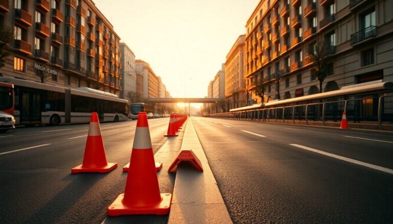Movilidad alterada en Madrid: cortes en el centro, Fuencarral y Puente de Vallecas