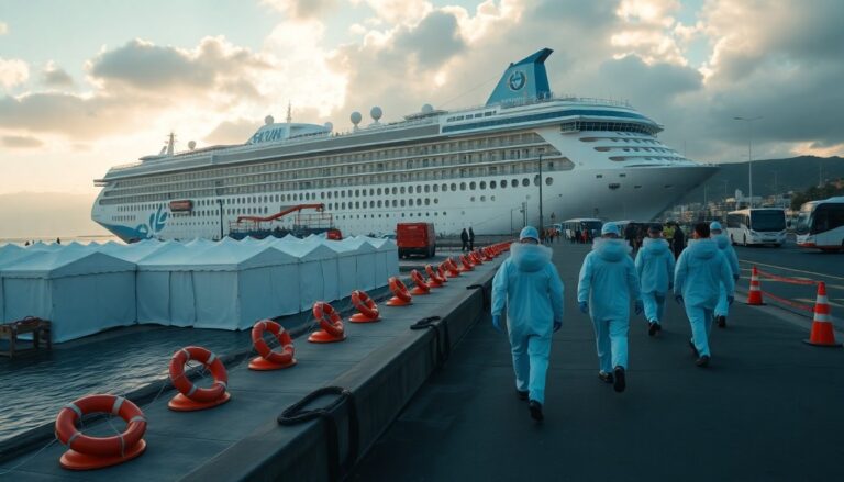 Operativo en Tenerife para evacuar el MV Hondius tras un brote de hantavirus